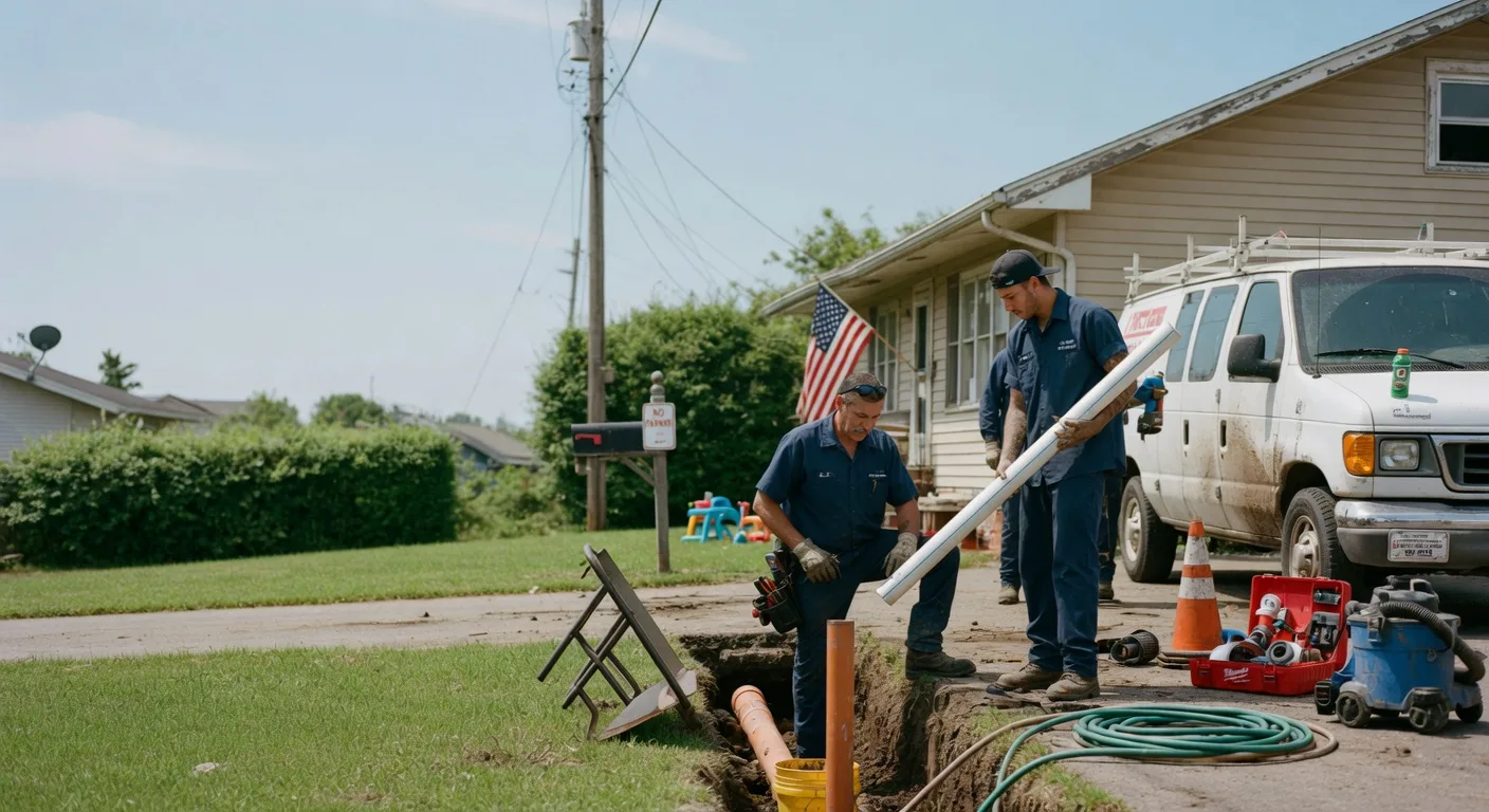 Sewer Line Inspection in Lebanon, WI